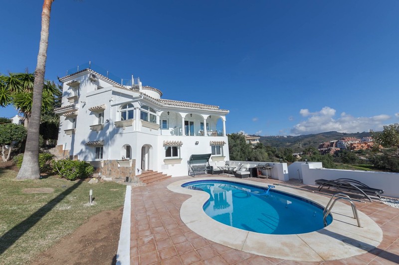Marbella - familie villa in Elviria met een prachtig uitzicht op zee